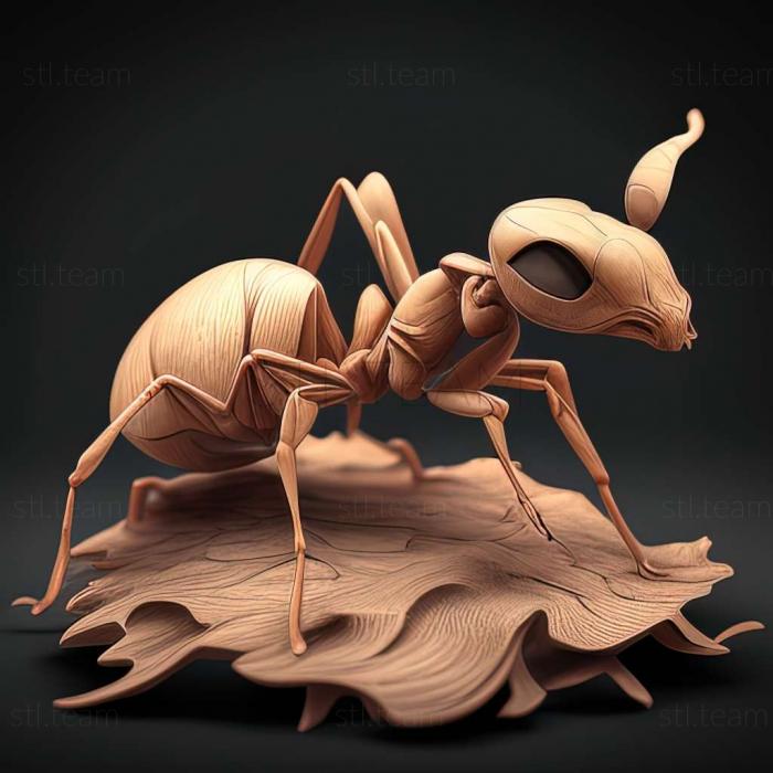 3D модель Pogonomyrmex occidentalis (STL)